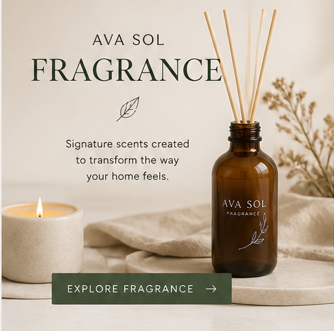 Ava Sol Fragrance collection